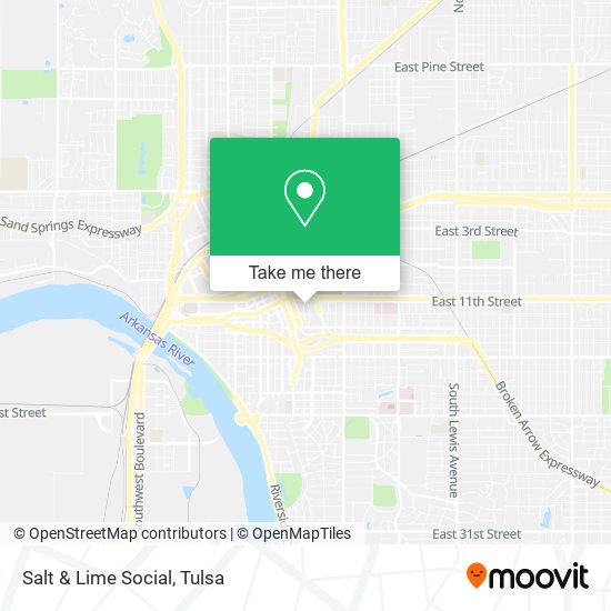 Mapa de Salt & Lime Social