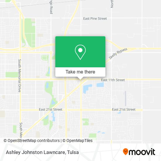 Ashley Johnston Lawncare map