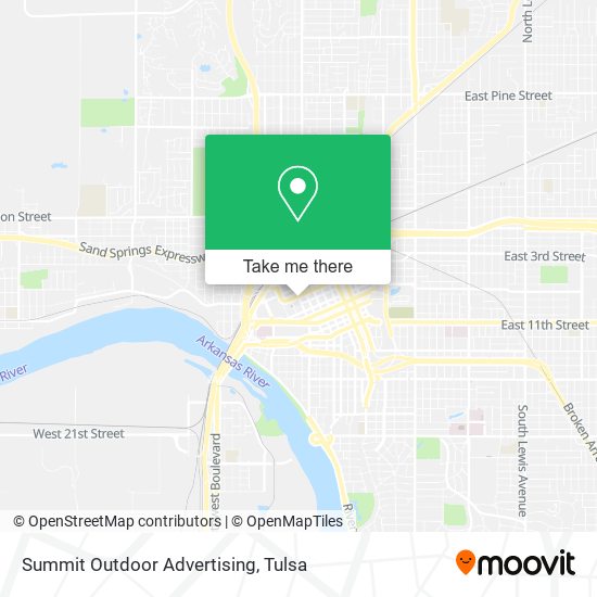 Summit Outdoor Advertising map