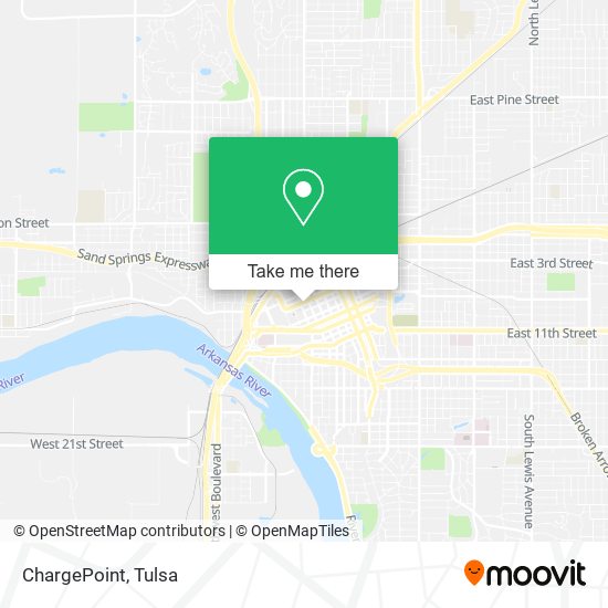 ChargePoint map