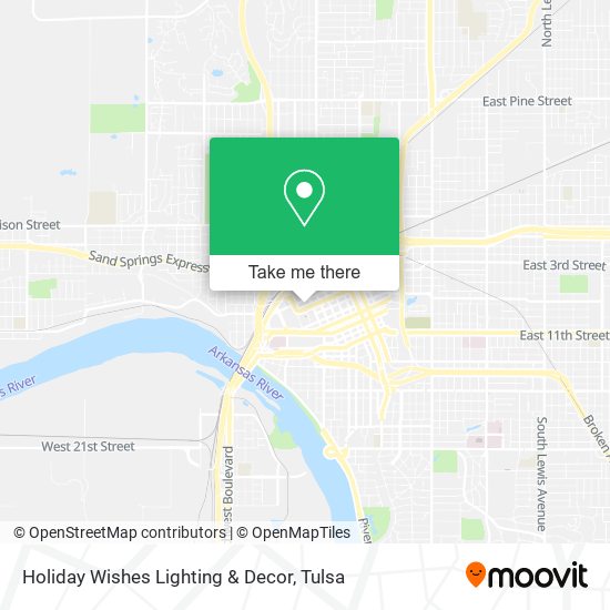 Holiday Wishes Lighting & Decor map