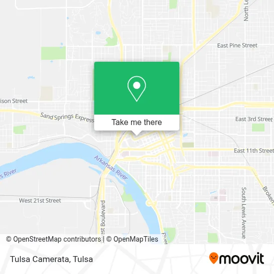 Tulsa Camerata map