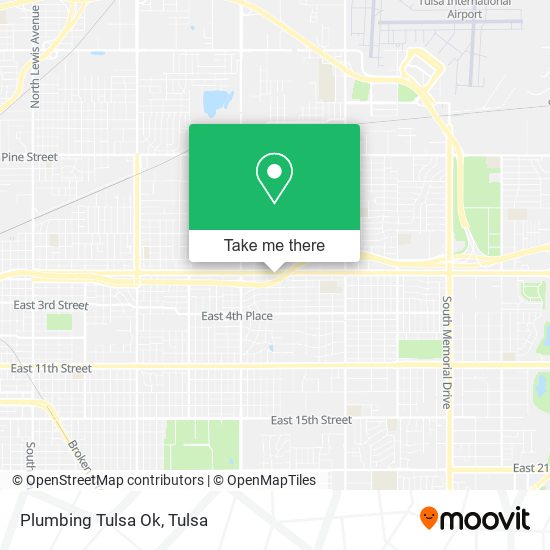 Plumbing Tulsa Ok map