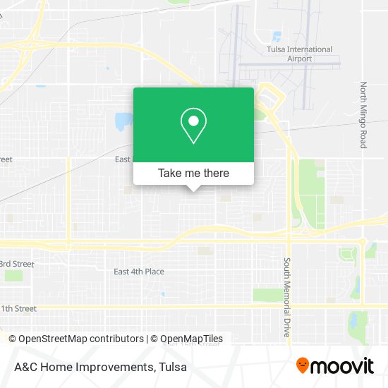 Mapa de A&C Home Improvements