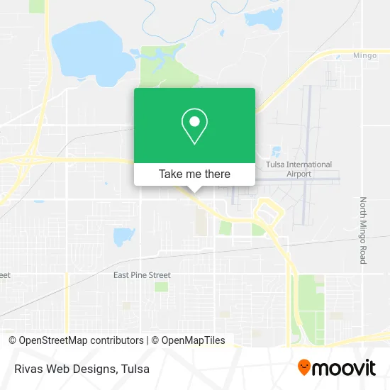 Rivas Web Designs map