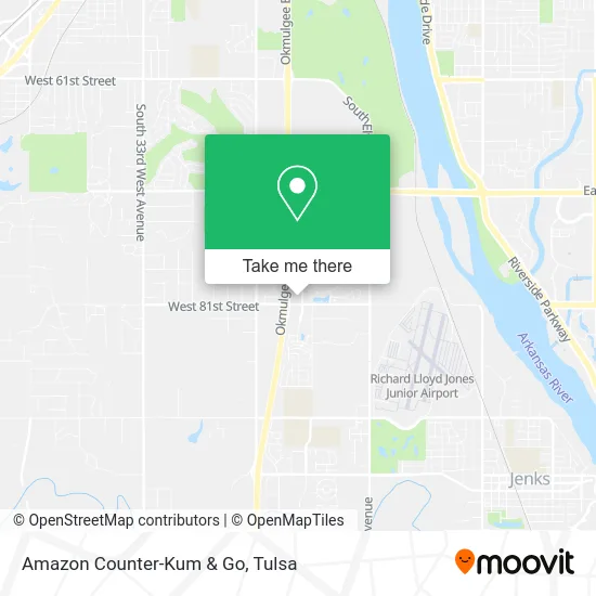 Amazon Counter-Kum & Go map