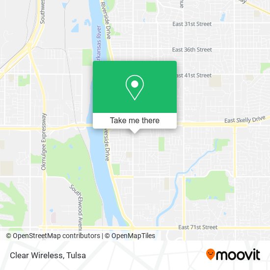 Clear Wireless map