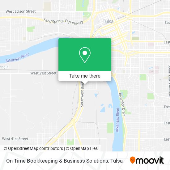 On Time Bookkeeping & Business Solutions map