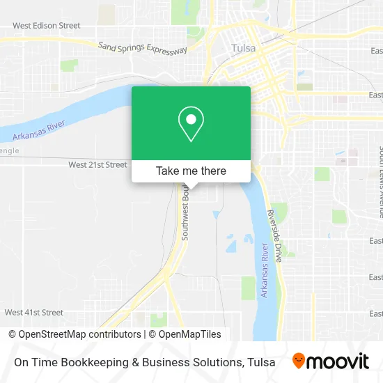 On Time Bookkeeping & Business Solutions map