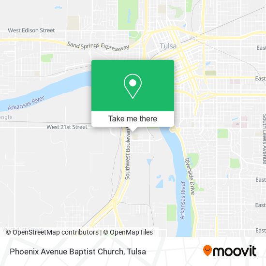 Phoenix Avenue Baptist Church map