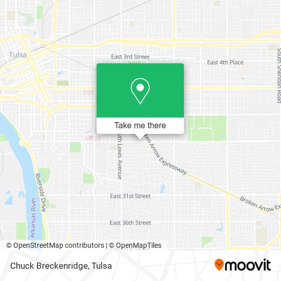 Mapa de Chuck Breckenridge