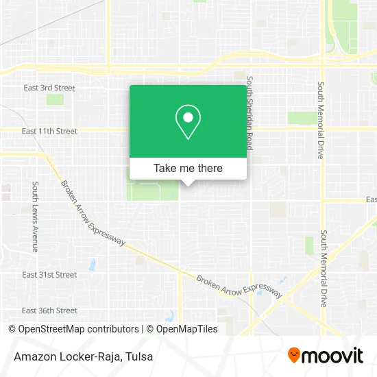 Amazon Locker-Raja map