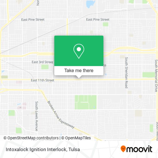 Mapa de Intoxalock Ignition Interlock