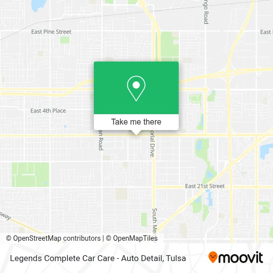 Legends Complete Car Care - Auto Detail map
