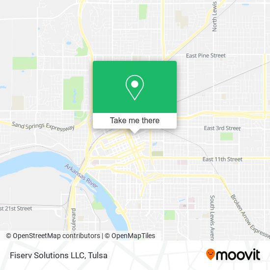 Fiserv Solutions LLC map