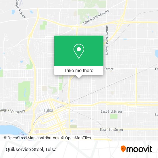 Quikservice Steel map