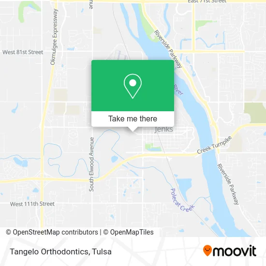 Tangelo Orthodontics map