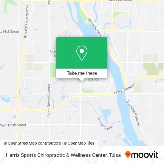 Harris Sports Chiropractic & Wellness Center map