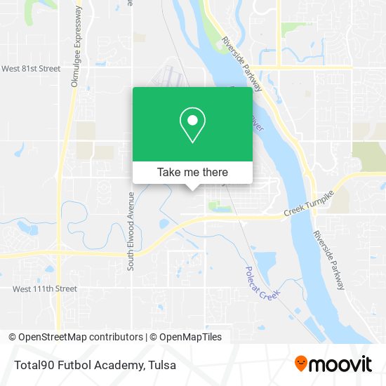 Total90 Futbol Academy map