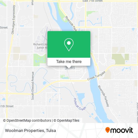 Woolman Properties map