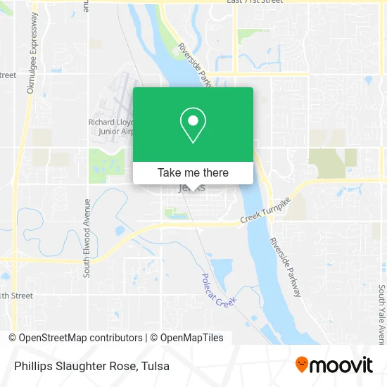 Phillips Slaughter Rose map