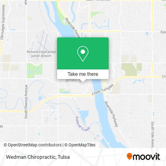 Wedman Chiropractic map