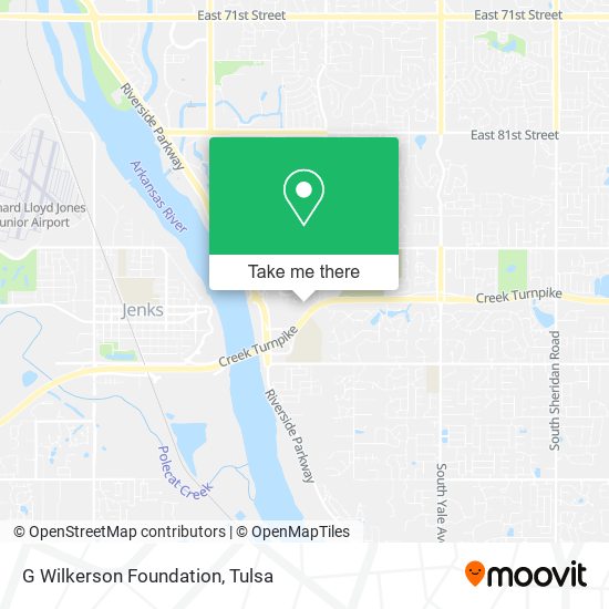 G Wilkerson Foundation map