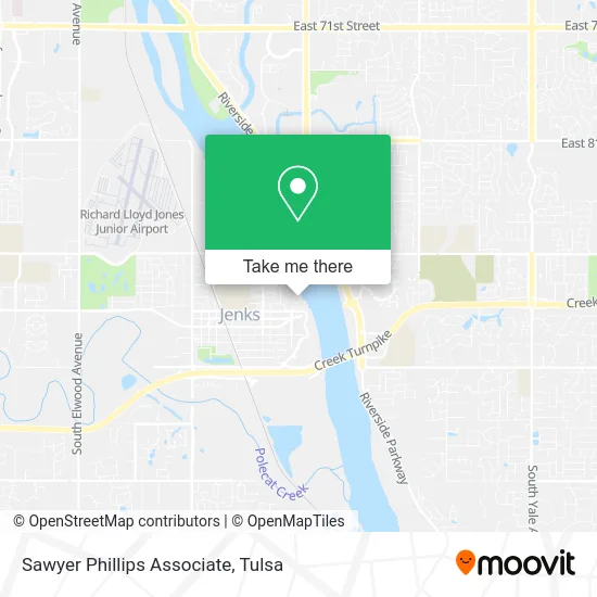 Sawyer Phillips Associate map
