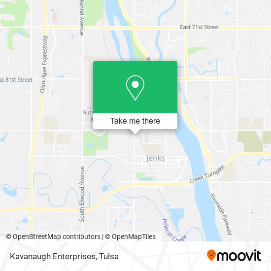 Kavanaugh Enterprises map