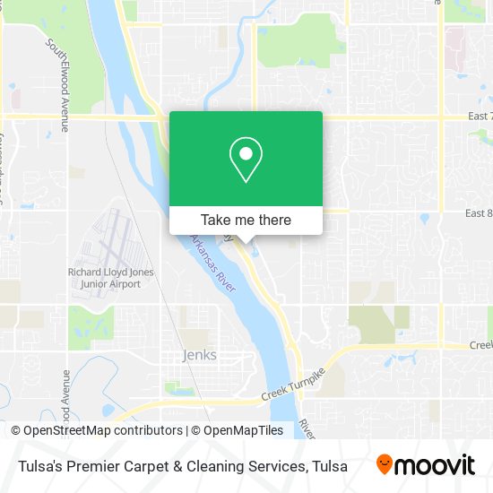 Mapa de Tulsa's Premier Carpet & Cleaning Services