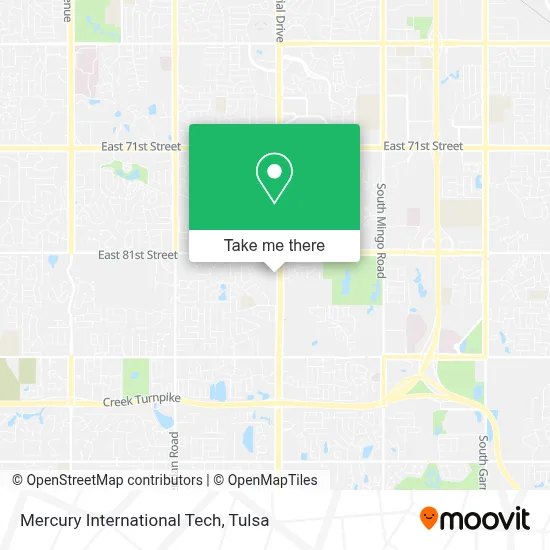 Mercury International Tech map