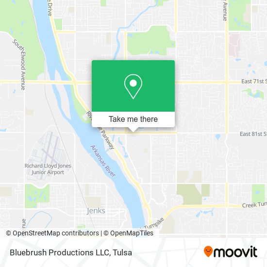 Bluebrush Productions LLC map