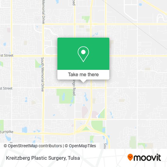 Kreitzberg Plastic Surgery map