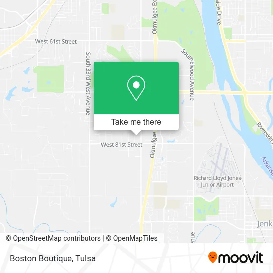 Boston Boutique map
