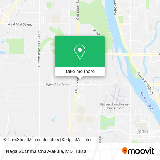 Naga Sushma Chavvakula, MD map