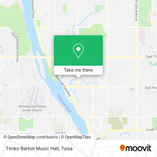 Timko Barton Music Hall map