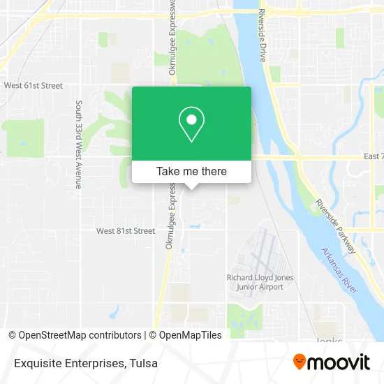 Exquisite Enterprises map