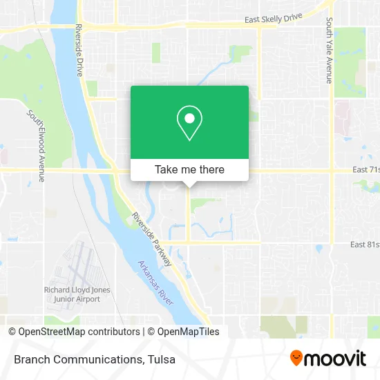 Branch Communications map