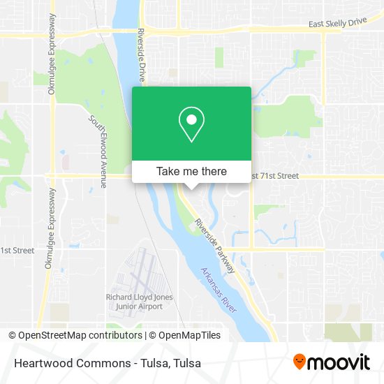 Heartwood Commons - Tulsa map