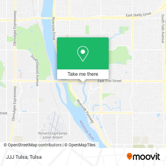 Mapa de JJJ Tulsa