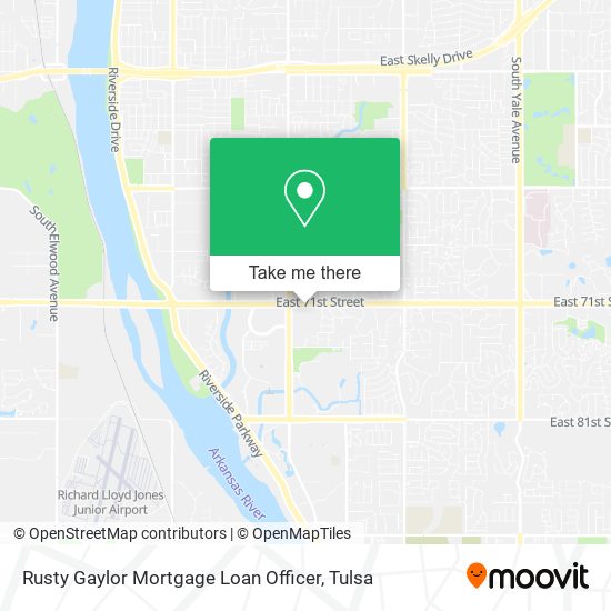 Rusty Gaylor Mortgage Loan Officer map