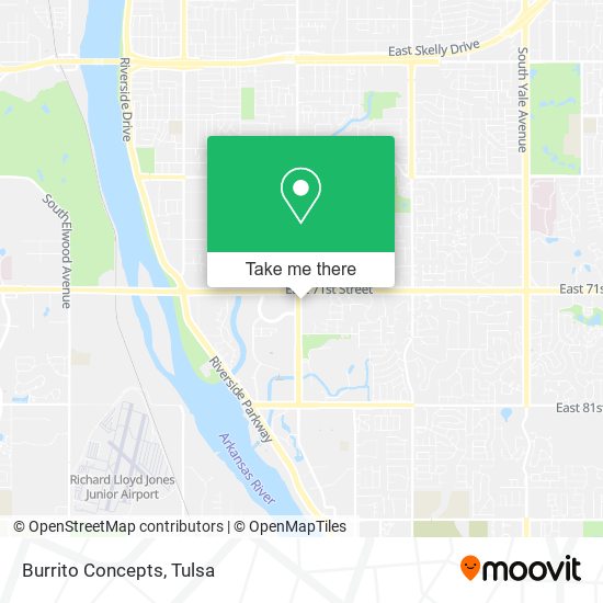 Mapa de Burrito Concepts