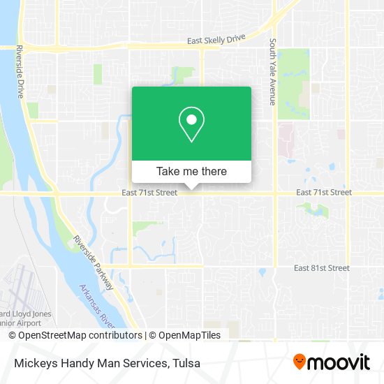 Mickeys Handy Man Services map