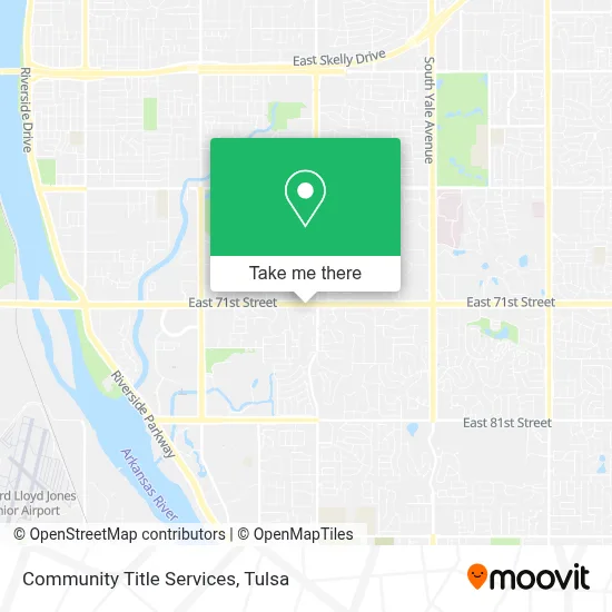 Community Title Services map