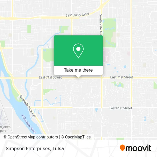 Simpson Enterprises map