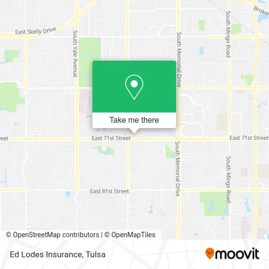Ed Lodes Insurance map
