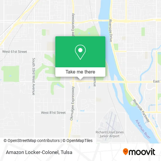 Amazon Locker-Colonel map
