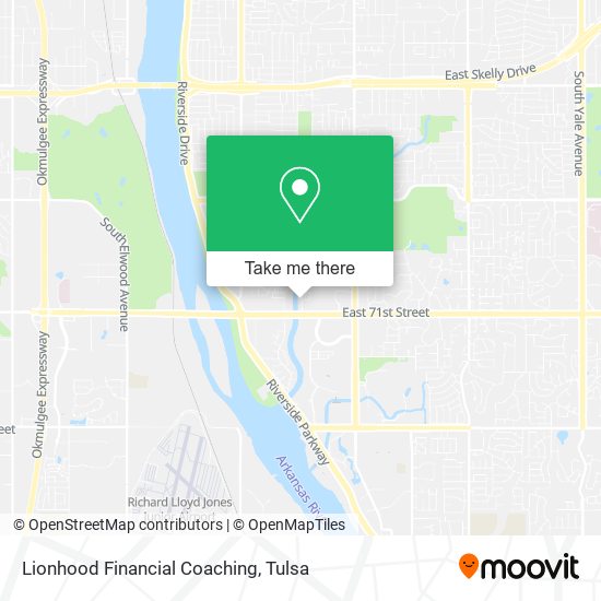 Lionhood Financial Coaching map