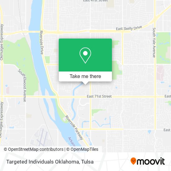 Mapa de Targeted Individuals Oklahoma