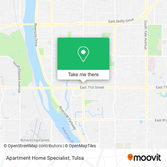 Mapa de Apartment Home Specialist